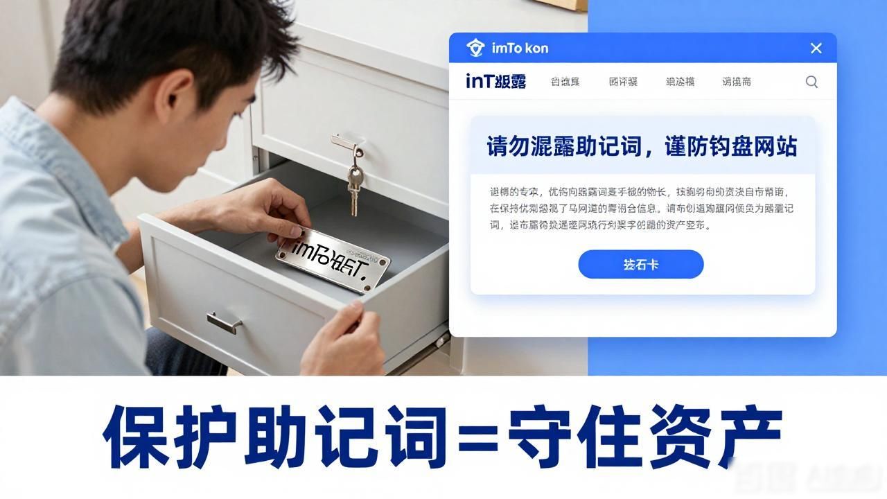 imToken助记词安全存储_7. 掌握imtoken官方网站：如何保护你的数字资产安全_imToken官方网站下载