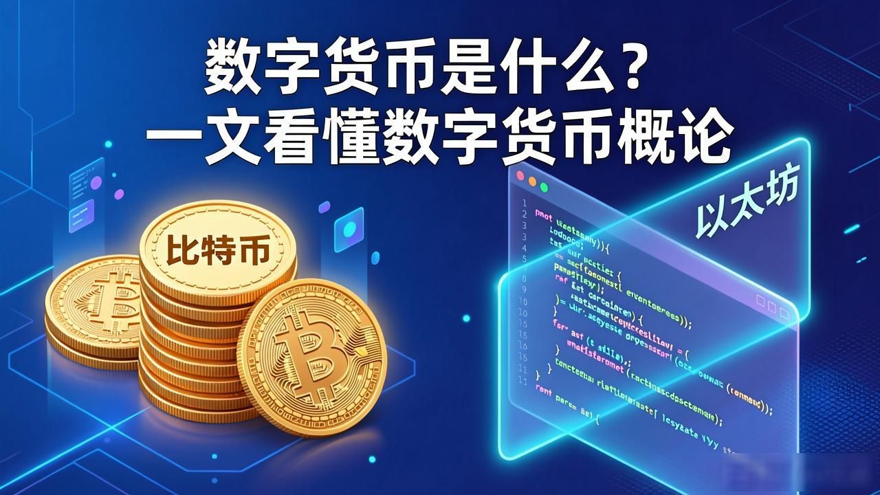 数字货币概论_普通人如何理性看待数字货币的机遇与风险_数字货币的核心原理与区块链技术