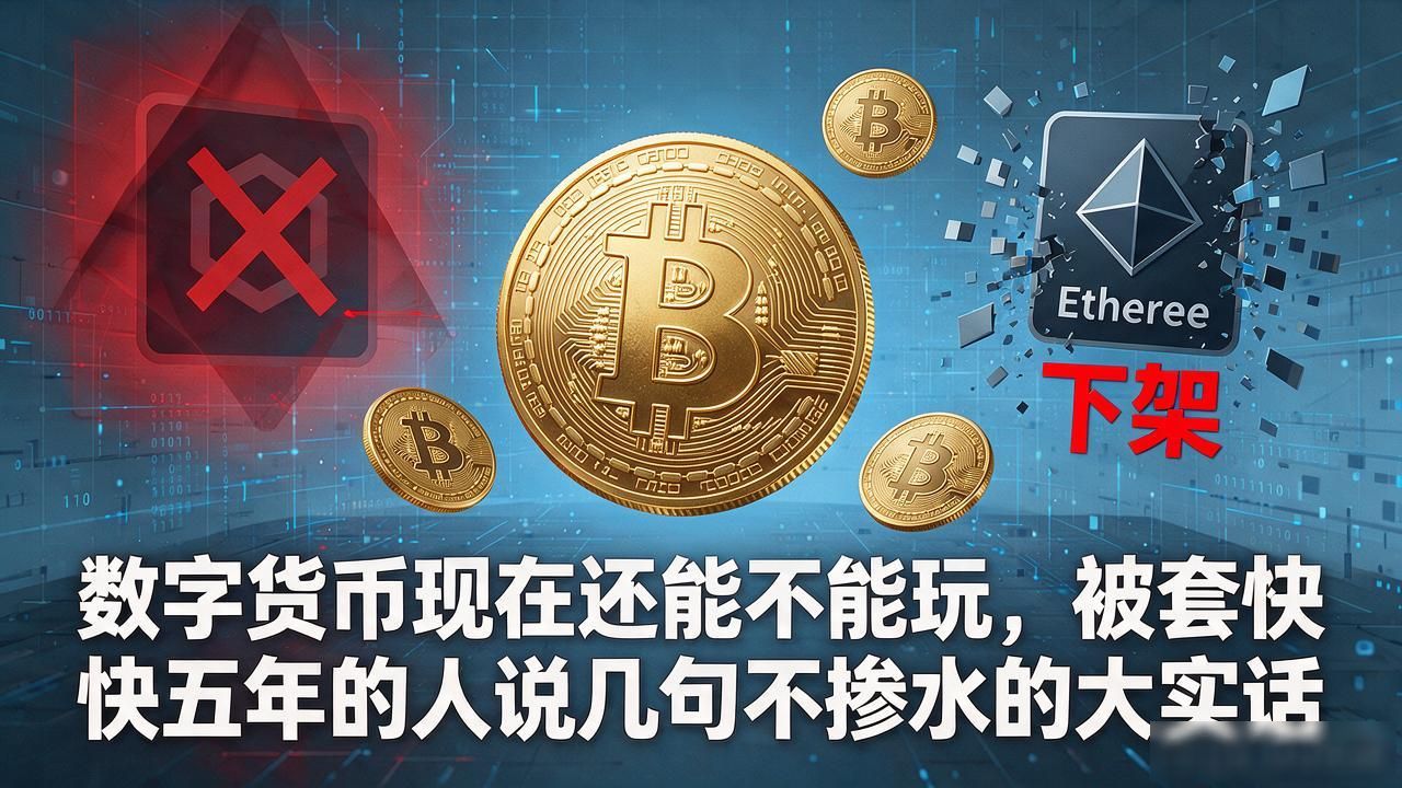 数字货币现在还能不能玩，被套快五年的人说几句不掺水的大实话