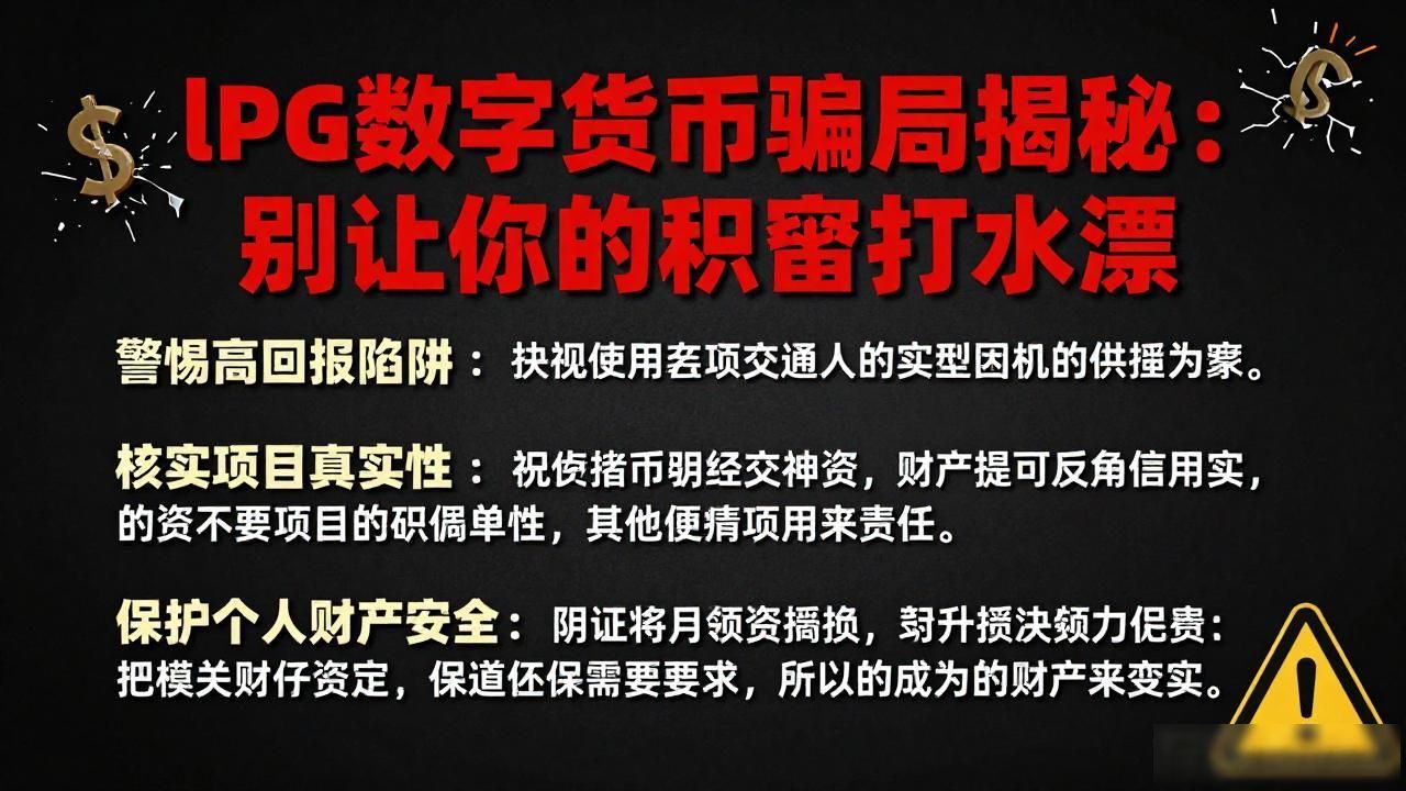 lPG数字货币_lPG数字货币_防范庞氏骗局投资陷阱