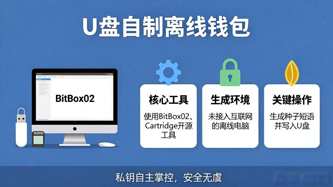 制作离线冷钱包_U盘冷钱包制作教程_u盘自制数字货币钱包