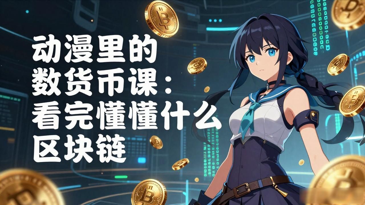 动漫里的数字货币课：看完就懂什么是区块链