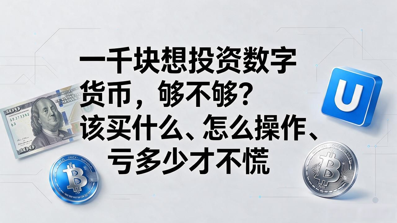 数字货币小白入门指南_投资一千数字货币_1000块投数字货币