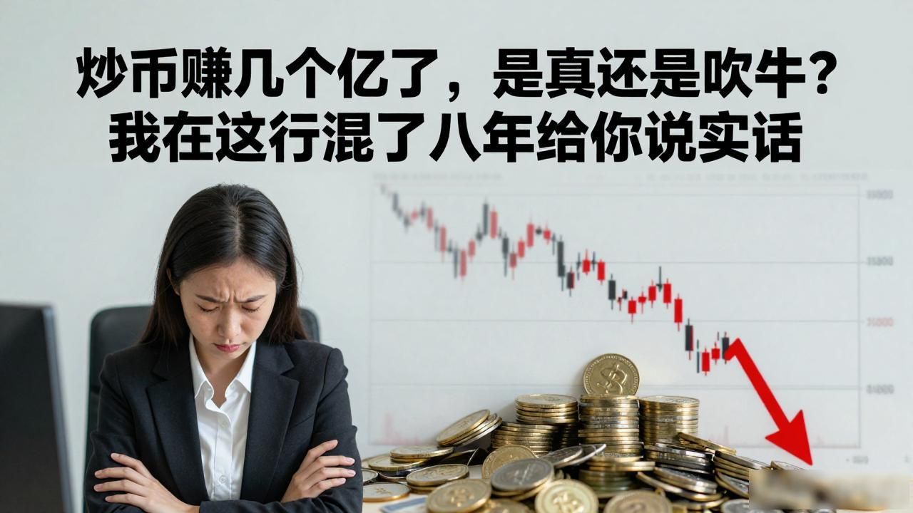 炒币赚几个亿了，是真还是吹牛？我在这行混了八年给你说实话