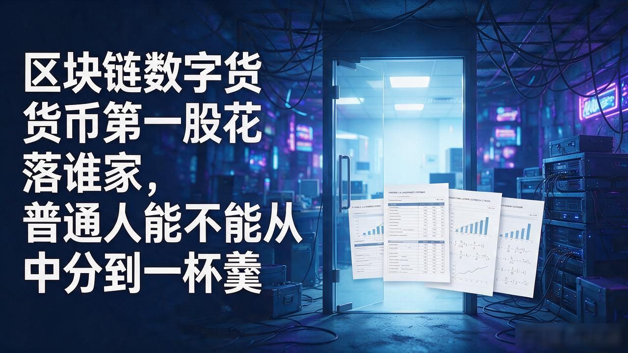 区块链数字货币第一股花落谁家，普通人能不能从中分到一杯羹