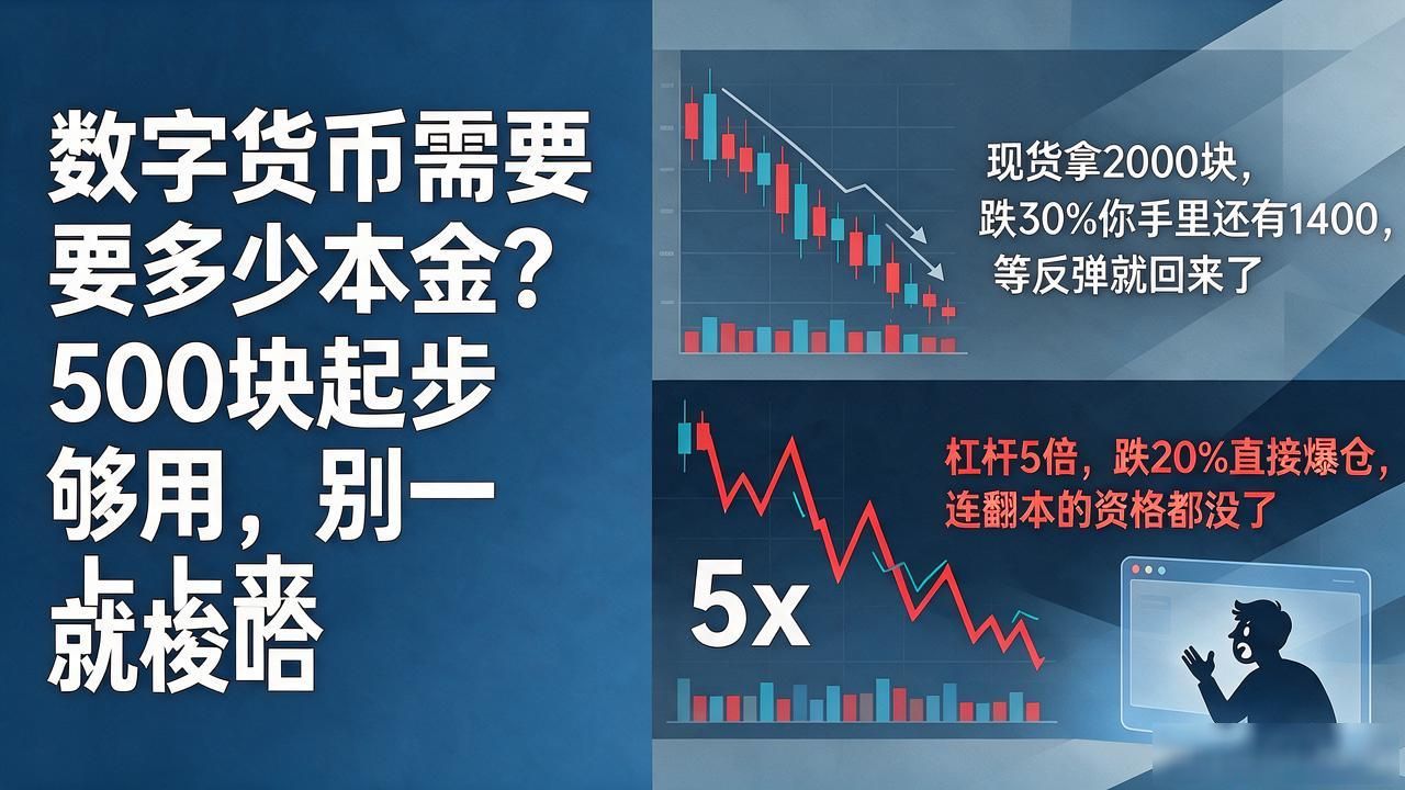 新手炒币本金建议2000块_数字货币需要多少本金_数字货币最低门槛是多少