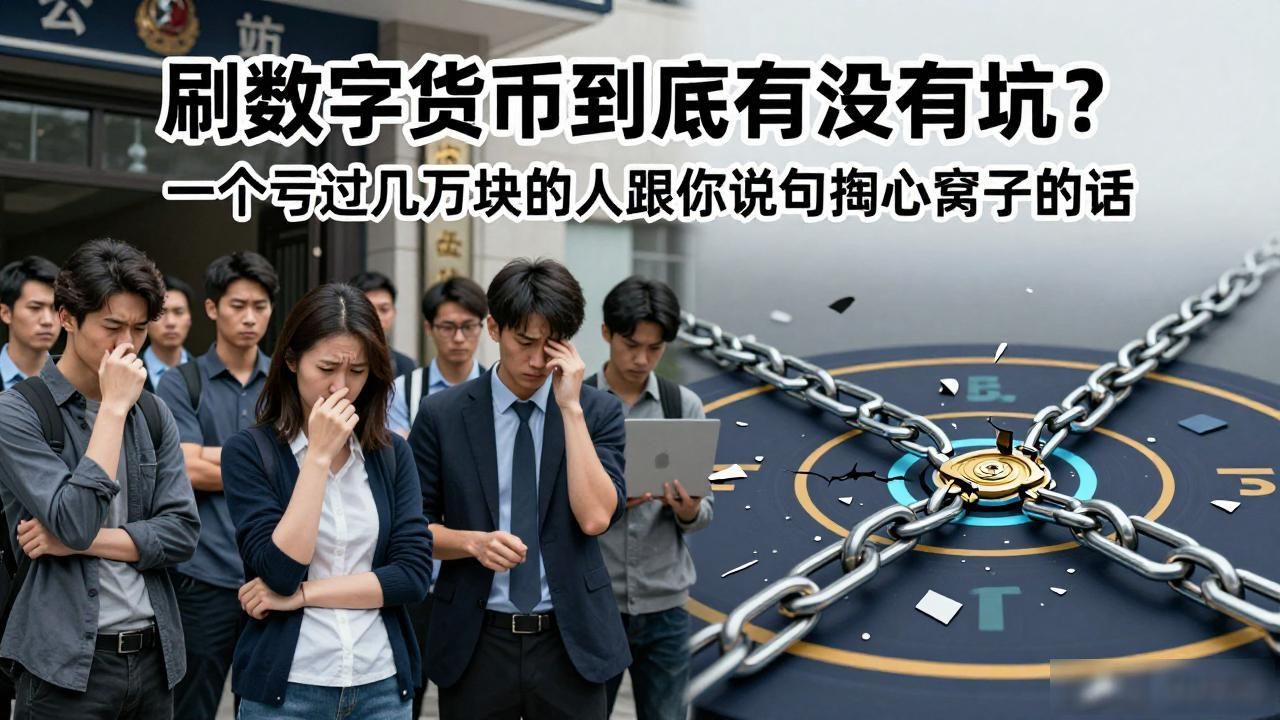 刷数字货币到底有没有坑？一个亏过几万块的人跟你说句掏心窝子的话