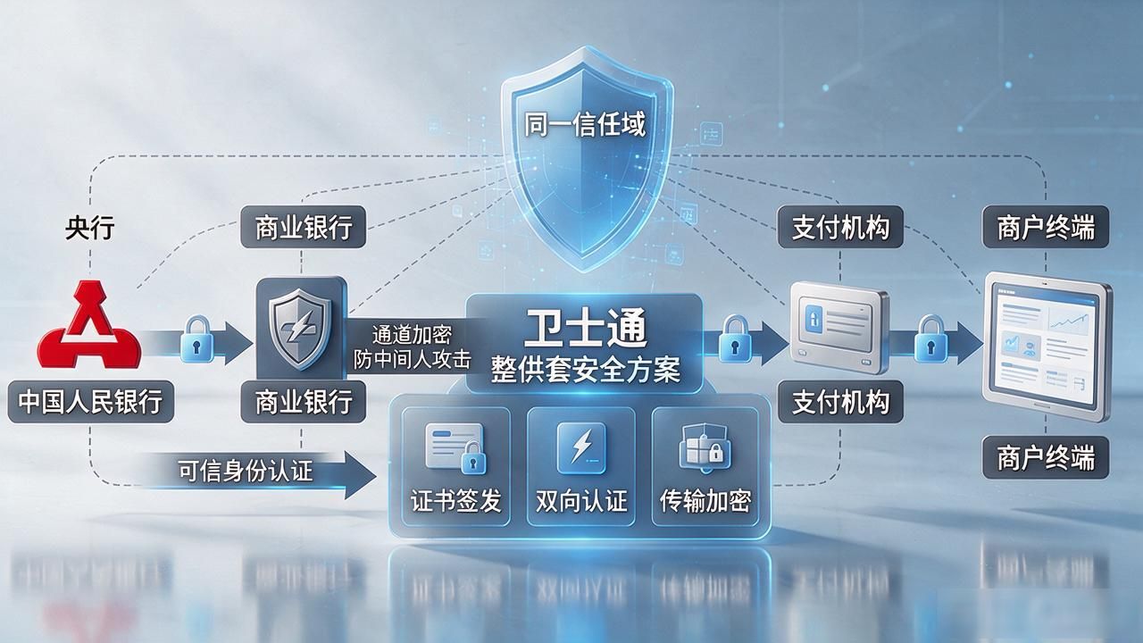 数字货币央行卫士通到底怎么撑安全？数字人民币全链路说清楚