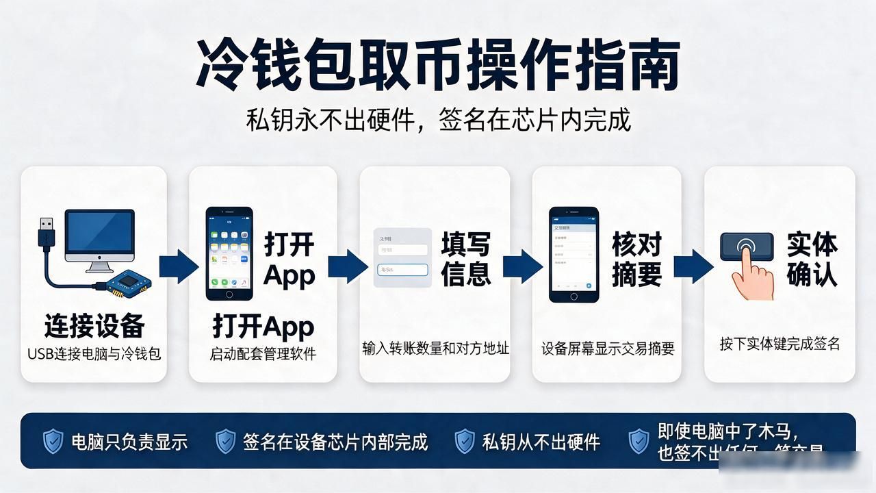 Ledger Nano S提币操作_冷钱包使用教程_数字货币冷钱包怎么用