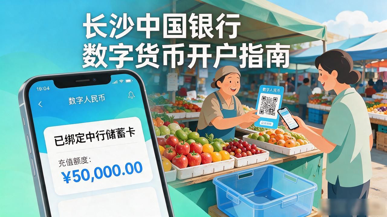长沙中国银行数字货币_长沙数字人民币商户码使用教程_长沙中国银行数字货币开户流程