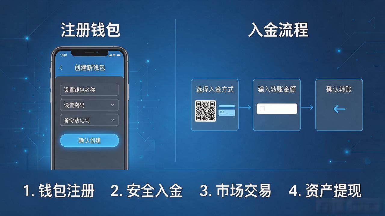 虚拟数字货币开户入金操作流程_虚拟数字货币怎么玩的_限价单与市价单交易技巧