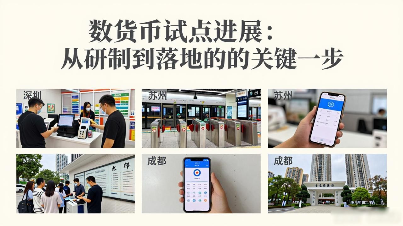 数字人民币技术攻关_数字人民币场景测试_数字货币的试点和研制