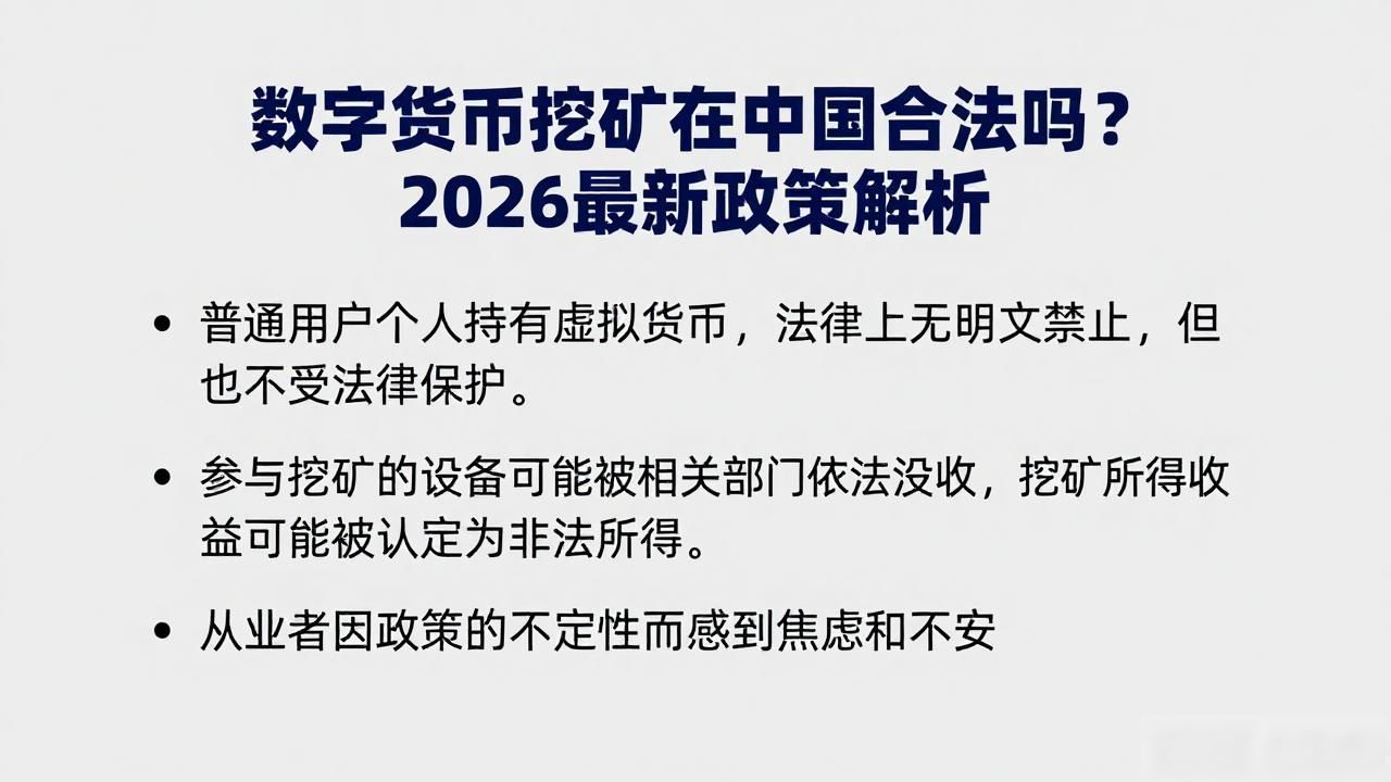 虚拟货币监管政策_数字货币挖矿合法吗ping_中国挖矿合法性