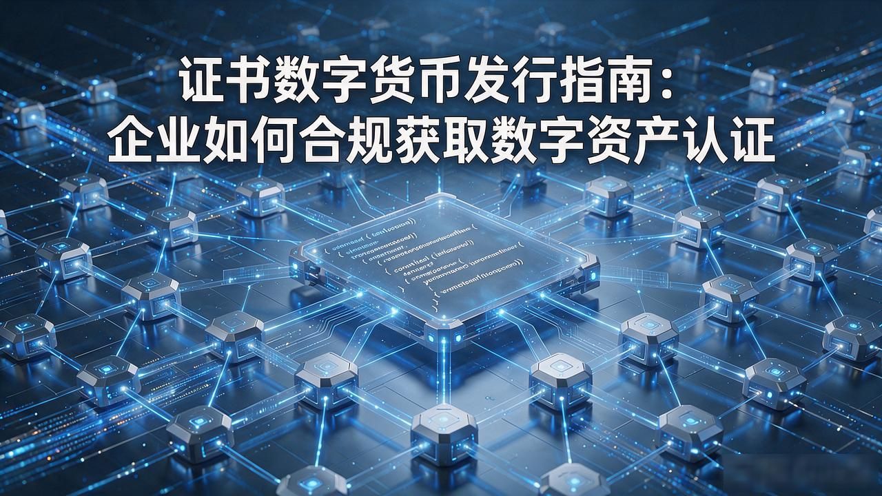 证书数字货币合规要求_证书数字货币发行流程_发行证书数字货币