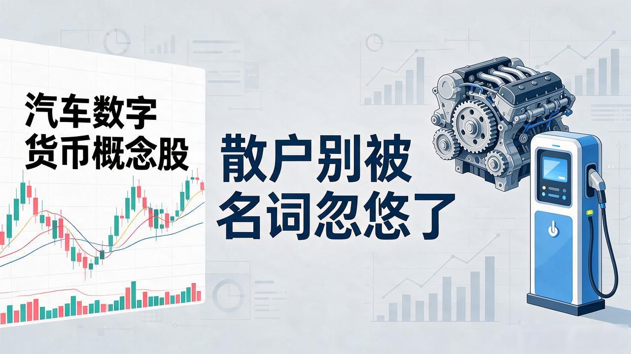 汽车数字货币概念股怎么挑？散户别被名词忽悠了