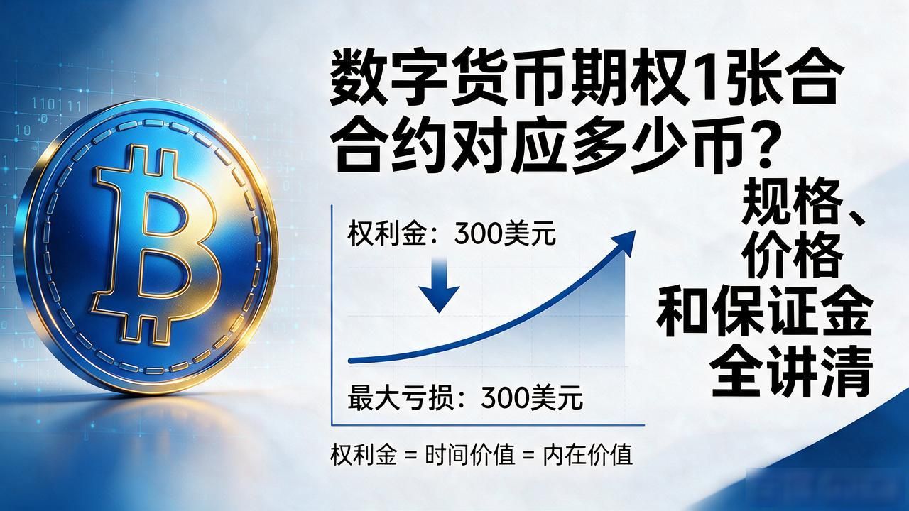 数字货币期权1张合约对应多少币？规格、价格和保证金全讲清