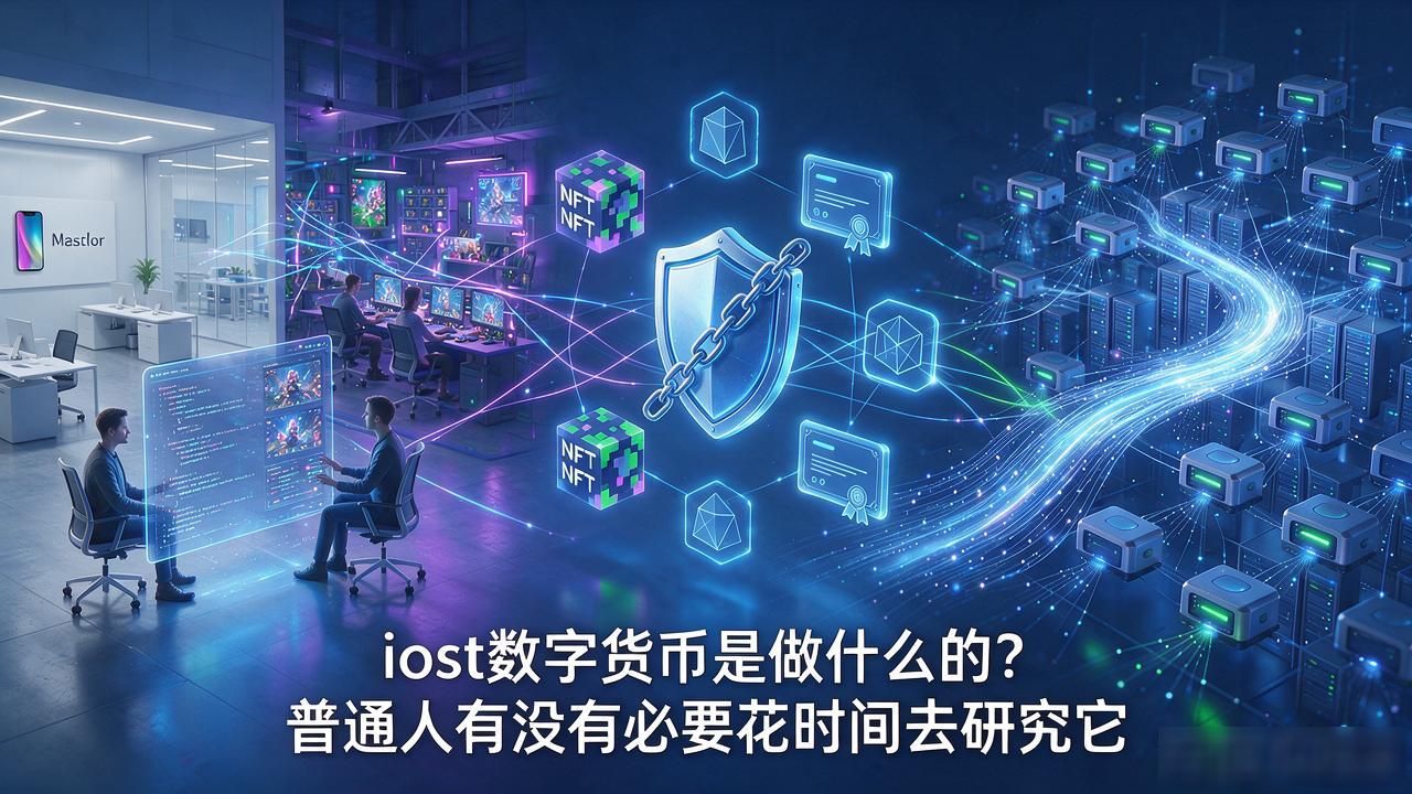 iost数字货币是做什么的？普通人有没有必要花时间去研究它