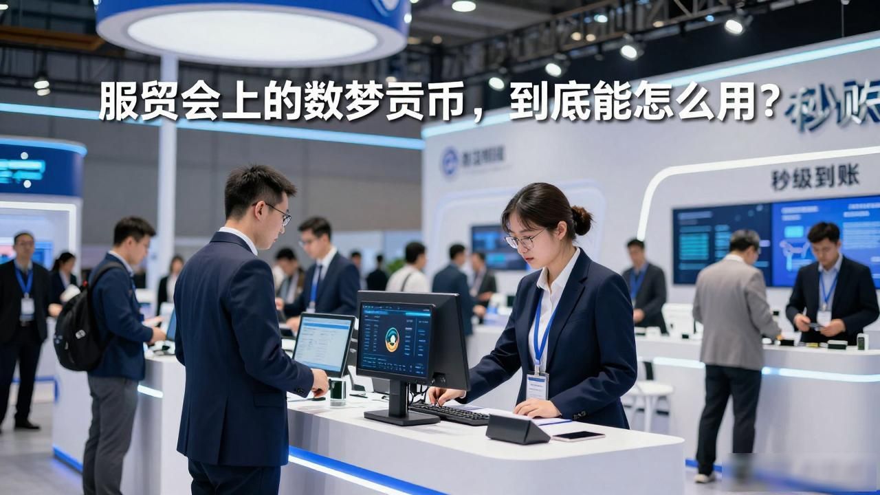 服贸会数字货币应用_数字人民币支付体验_服贸会系列数字货币