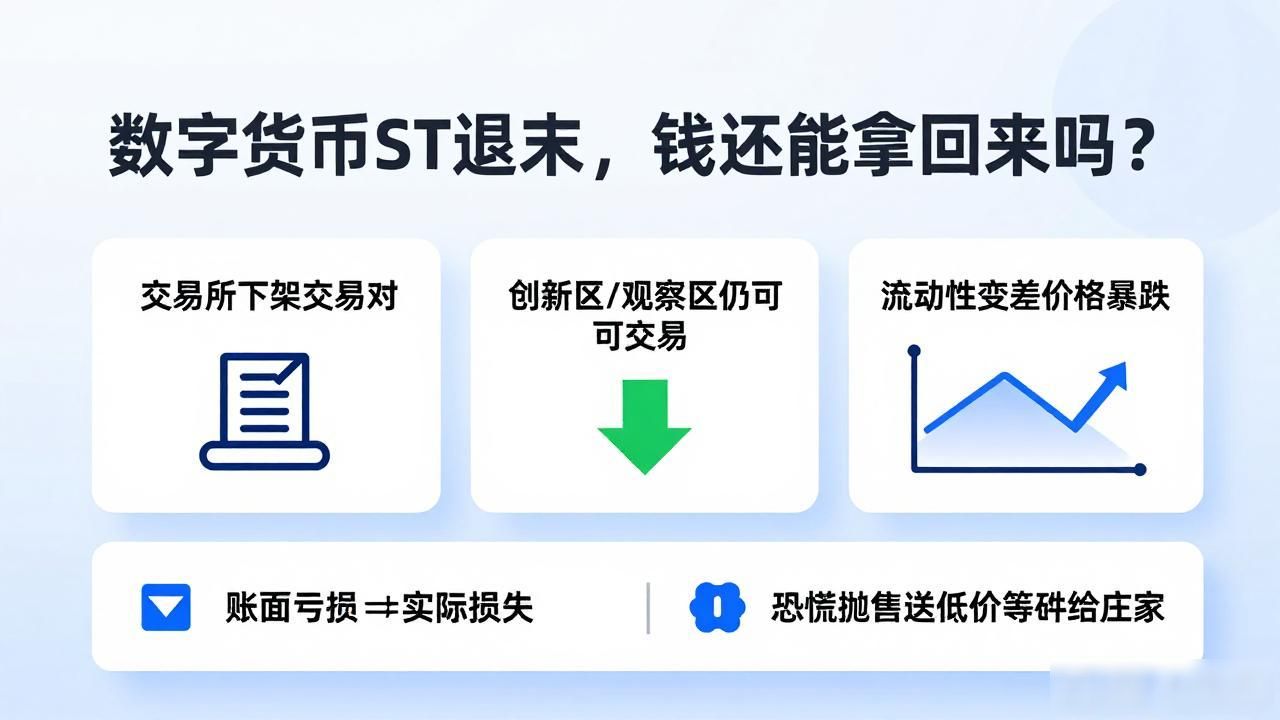 币圈ST与股市ST区别_数字货币st退市会血本无归吗_数字货币ST退市
