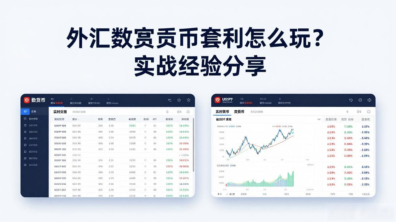 外汇和数字货币套利_外汇数字货币套利_跨平台价差套利