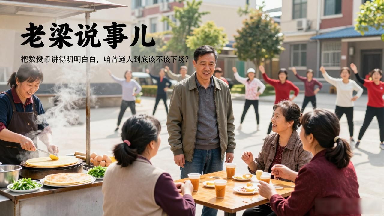 老梁说事儿数字货币观点_数字人民币与比特币区别_老梁说事儿数字货币