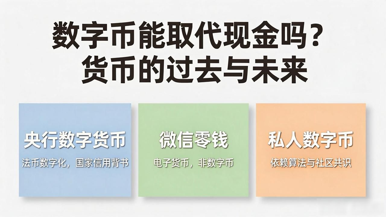货币的本质_数字币与传统货币的区别_货币和数字币