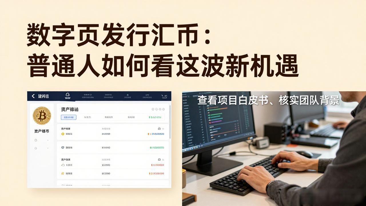 数字货币发行汇币_普通人参与数字货币发行汇币方式_数字货币发行汇币