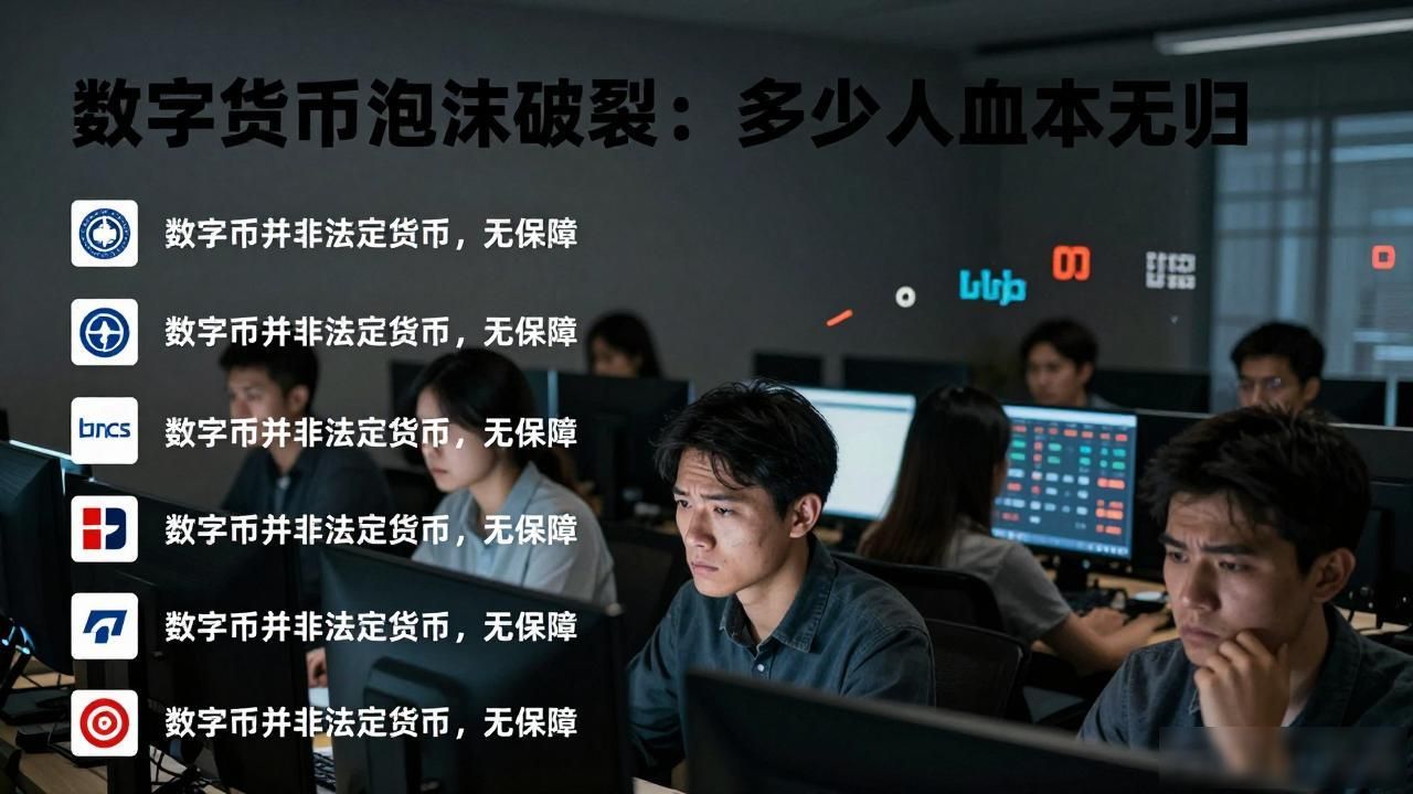 数字货币乱象_数字货币变泡沫_数字货币暴跌