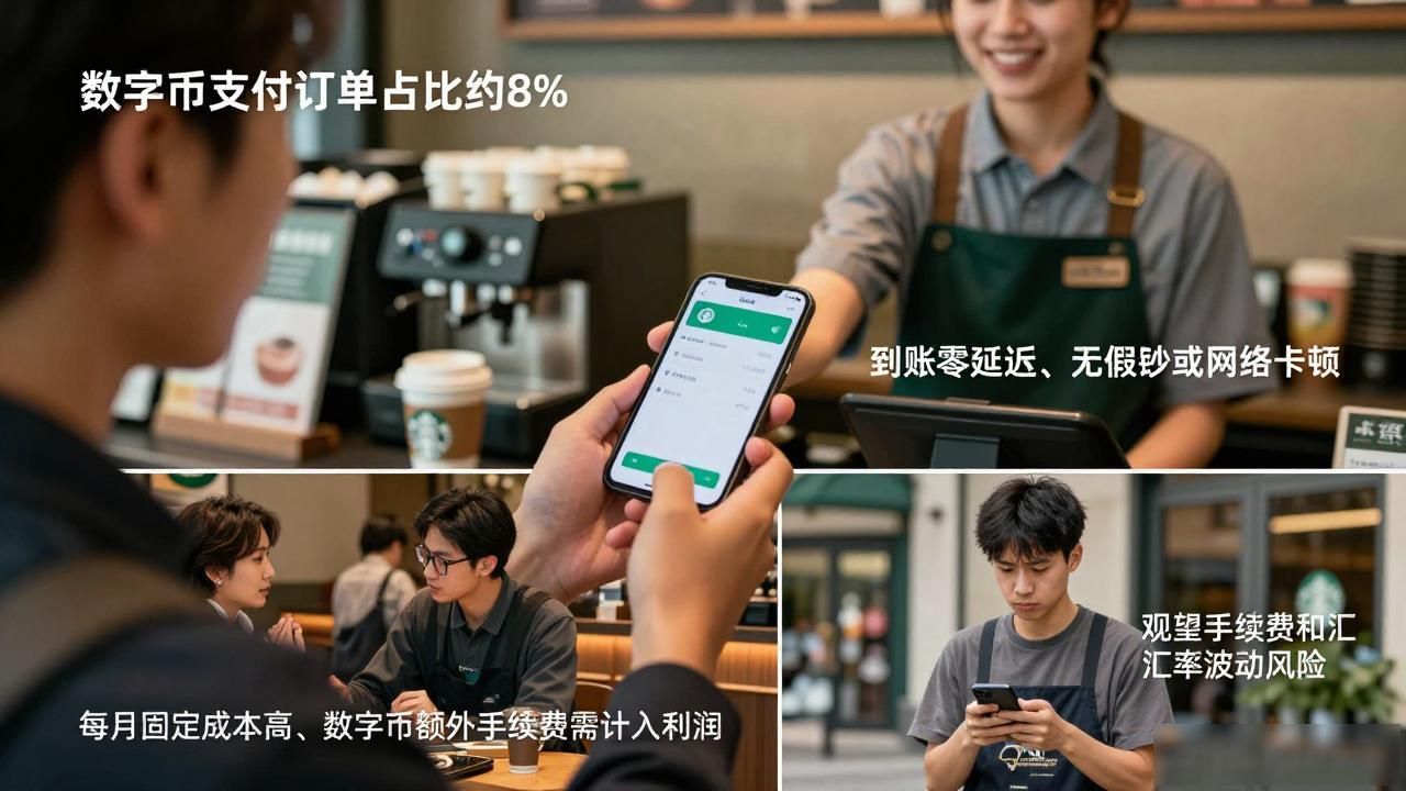 用数字币买杯星巴克香不香？实测告诉你真相