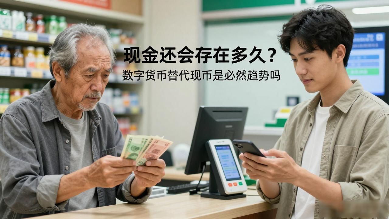 数字人民币流通影响_数字货币替代现金_现金支付方式转变