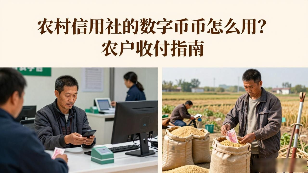 数字人民币农村信用社推广_农村信用社的数字货币_数字人民币农户使用体验
