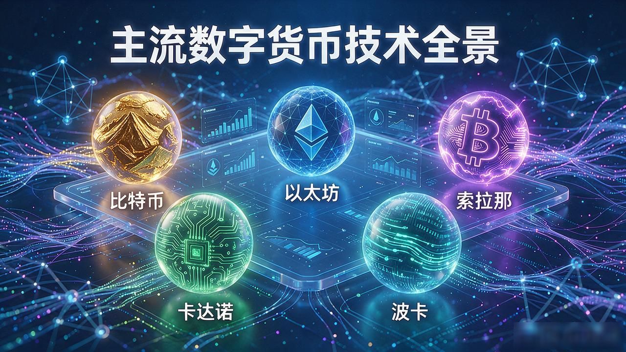 目前常见的数字货币：比特币、以太坊等主流币种有哪些